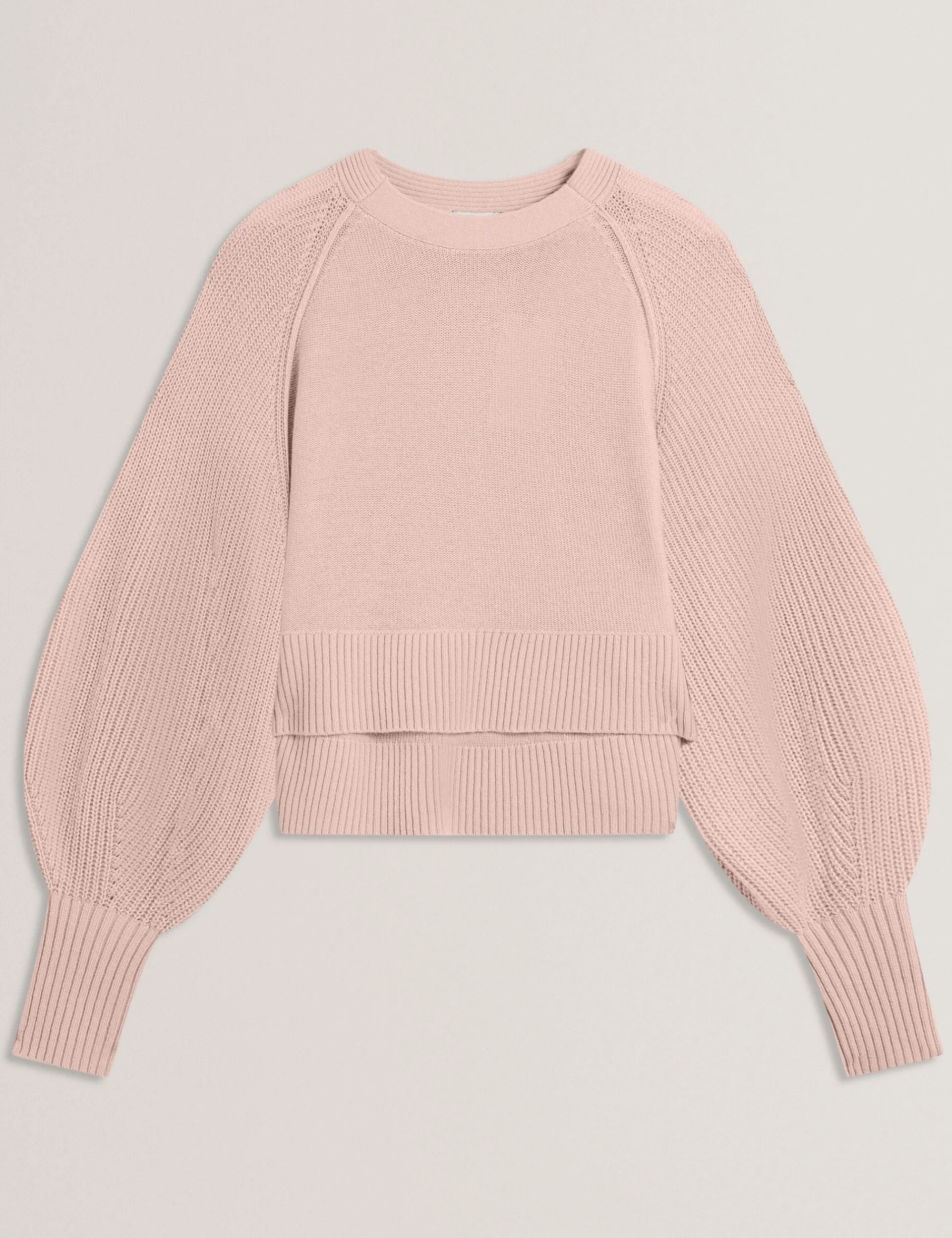 New Lobster Limited Oberteile & Blusen|Pullover & Strickjacken<Strickpullover aus Merinowolle mit Ballonärmeln