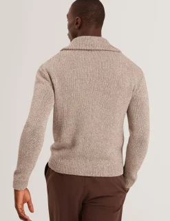 Herren New Lobster Limited Luxusgeschenke Für Herren|Sweatshirts & Kapuzenpullover<Strickpullover mit Reißverschluss aus verdrilltem Garn