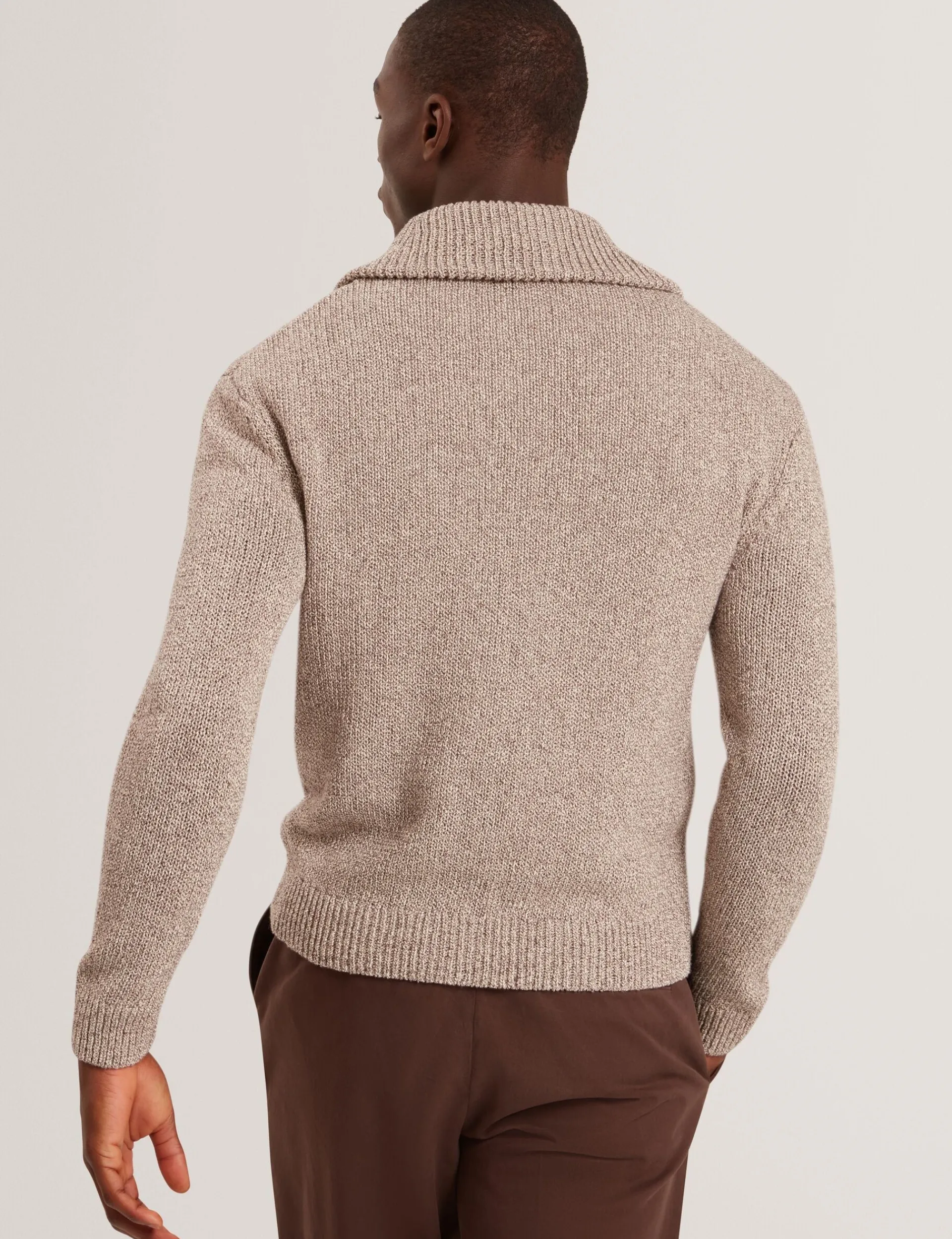 Herren New Lobster Limited Luxusgeschenke Für Herren|Sweatshirts & Kapuzenpullover<Strickpullover mit Reißverschluss aus verdrilltem Garn