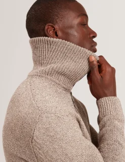 Herren New Lobster Limited Luxusgeschenke Für Herren|Sweatshirts & Kapuzenpullover<Strickpullover mit Reißverschluss aus verdrilltem Garn