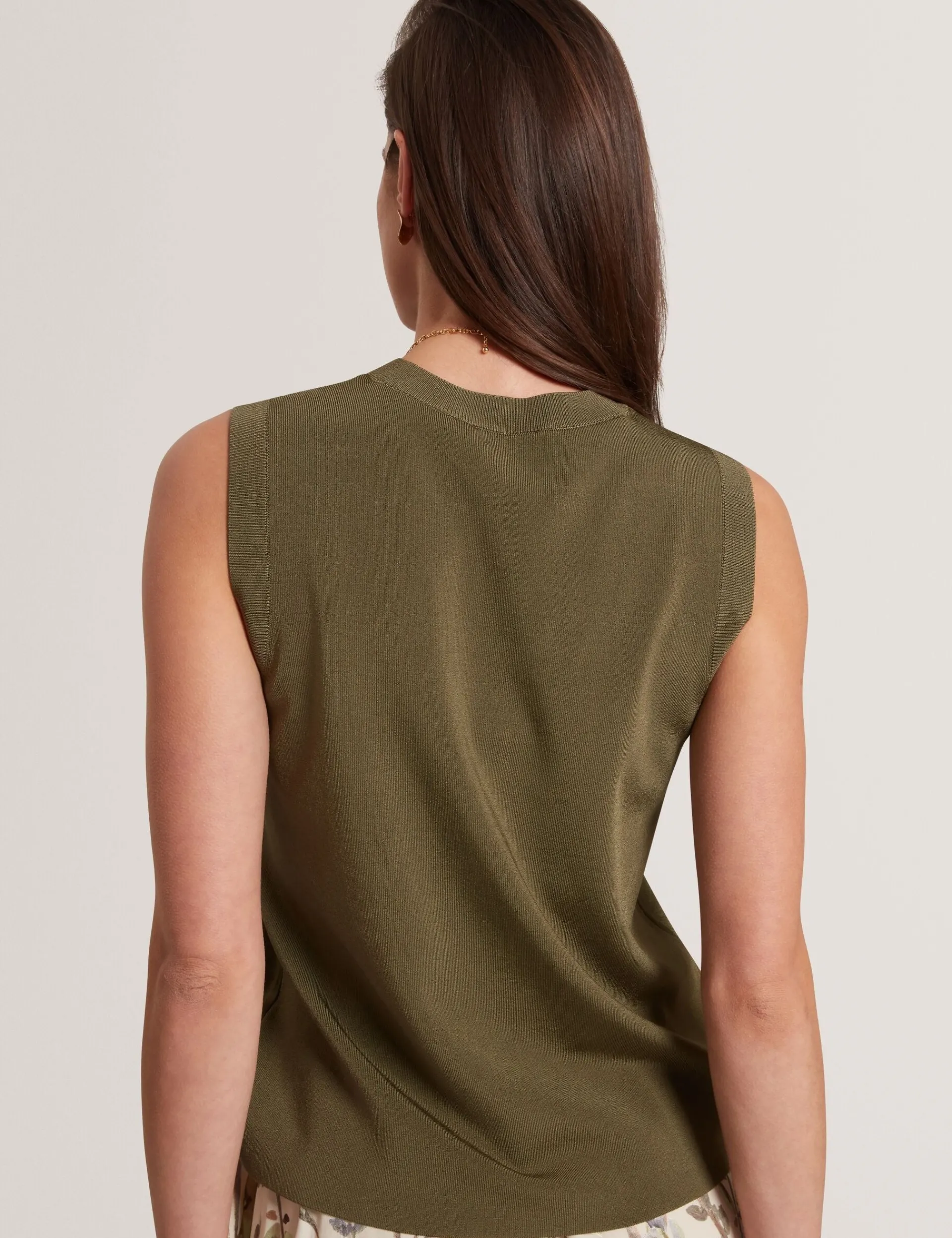 New Lobster Limited Oberteile & Blusen|Pullover & Strickjacken<Stricktop mit Satin Vorderseite