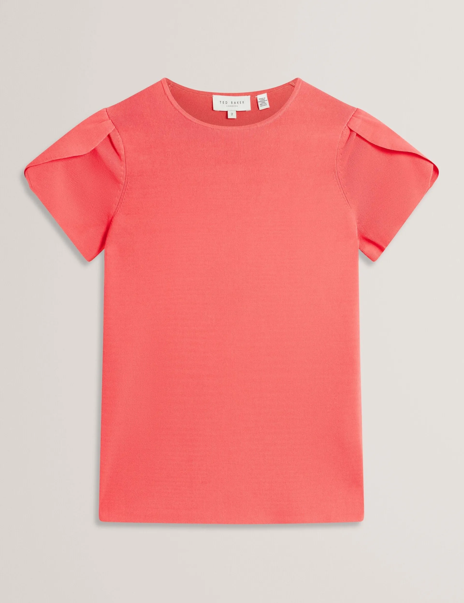 New Lobster Limited Pullover & Strickjacken|Oberteile & Blusen<Stricktop mit Tulpenärmeln und schmaler Passform