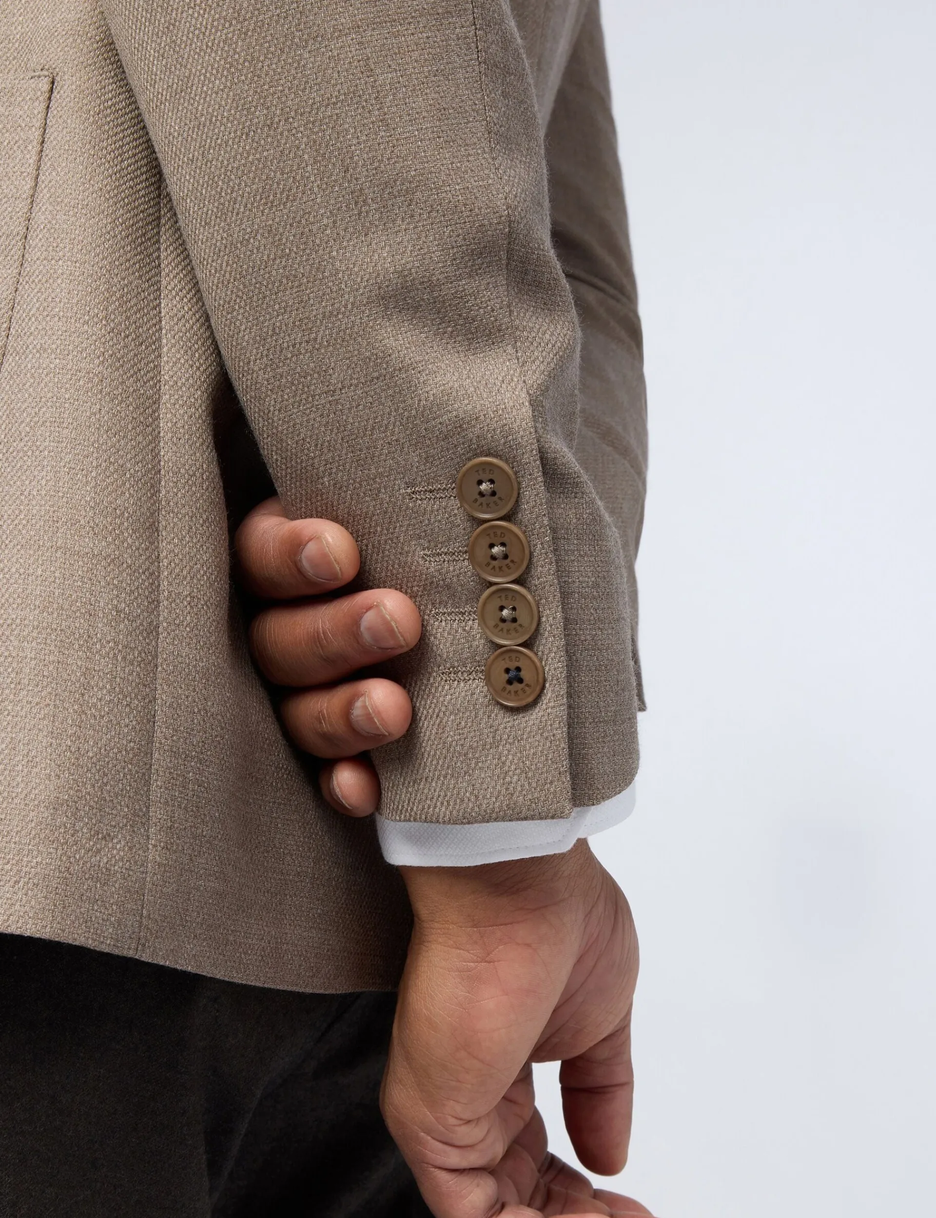 Licensee Baird Group Arbeitskleidung|Blazers<Strukturierter Blazer aus hochwertigem Wollmischgewebe