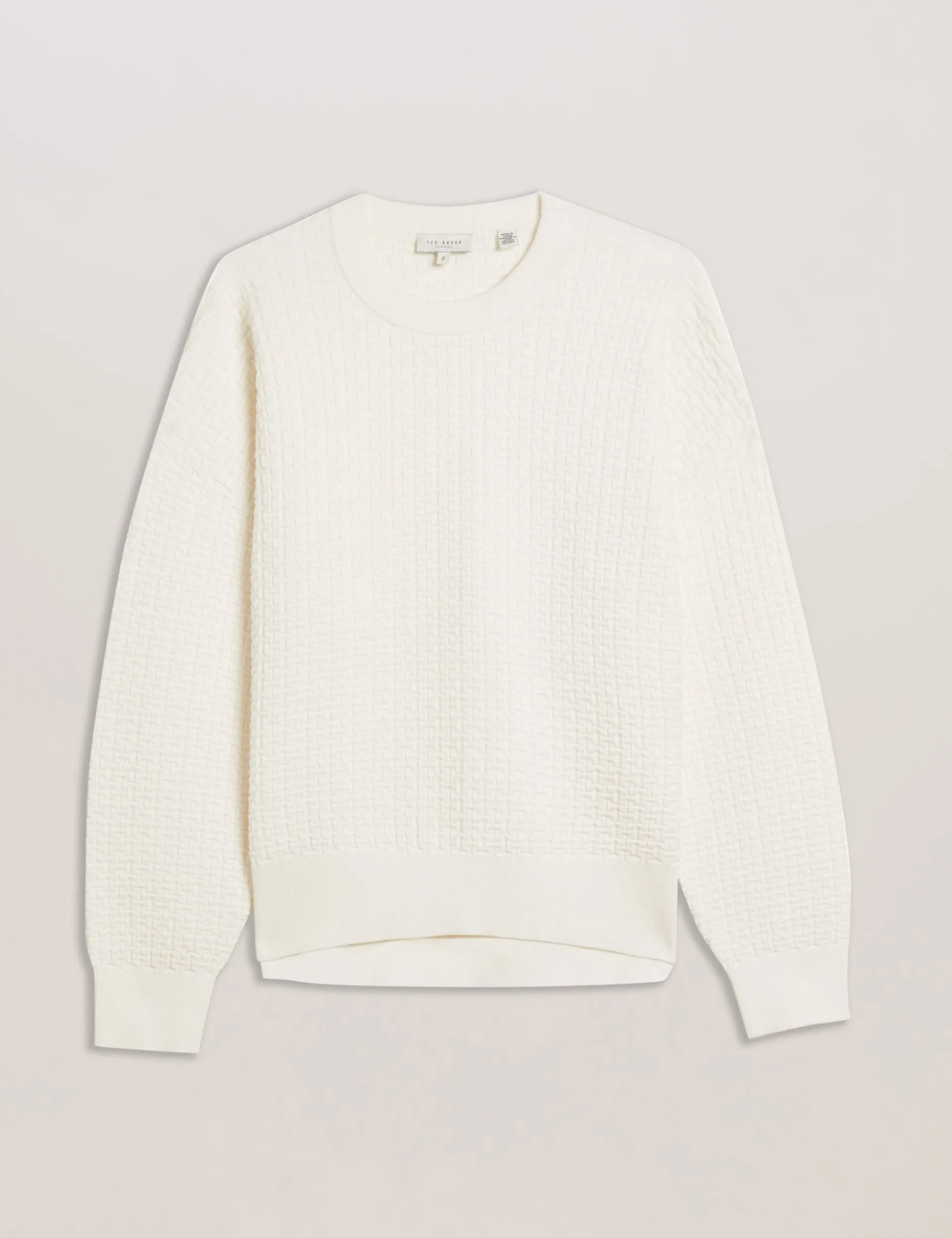 New Lobster Limited Oberteile & Blusen|Pullover & Strickjacken<Strukturierter T-Jacquard-Strickpullover