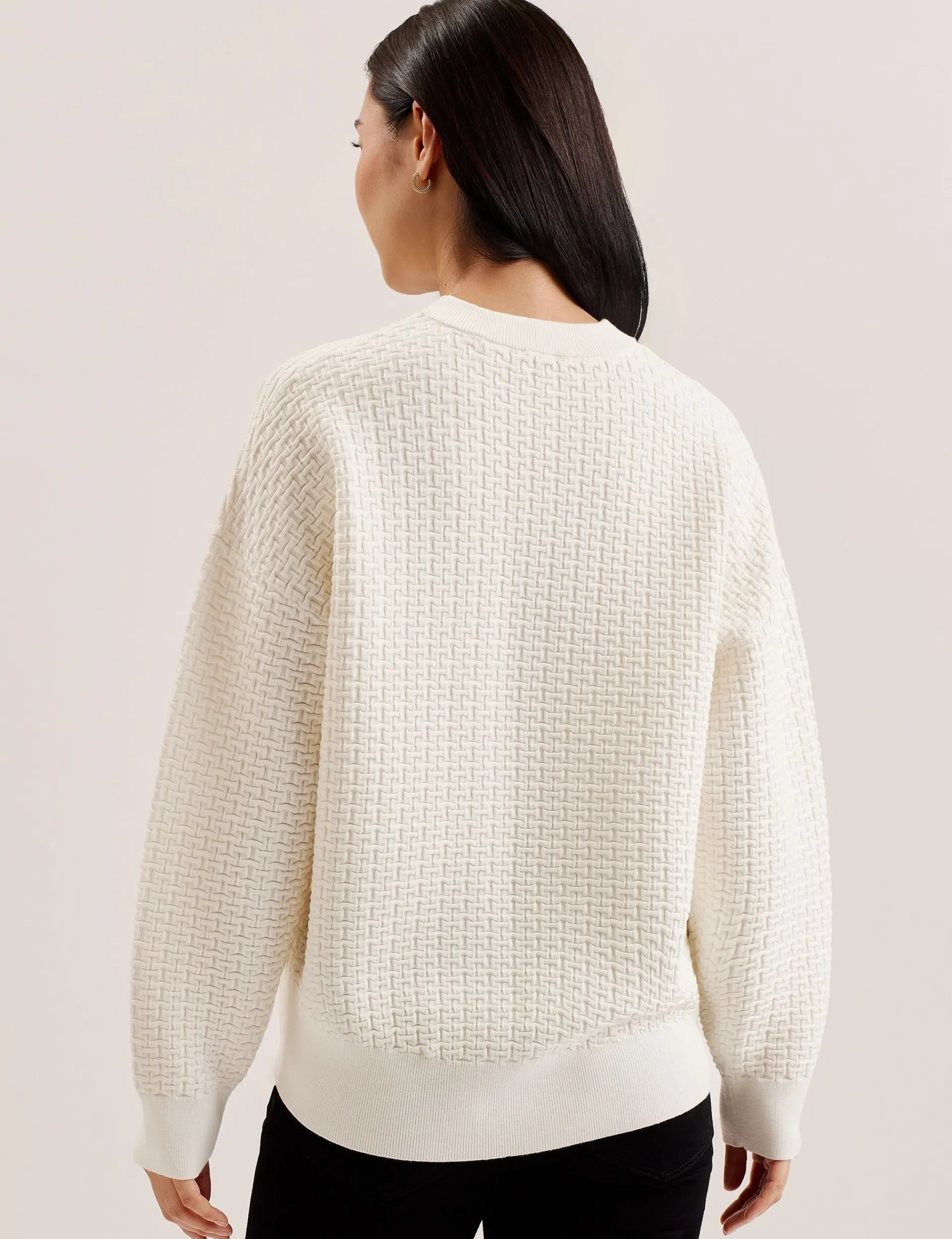 New Lobster Limited Oberteile & Blusen|Pullover & Strickjacken<Strukturierter T-Jacquard-Strickpullover
