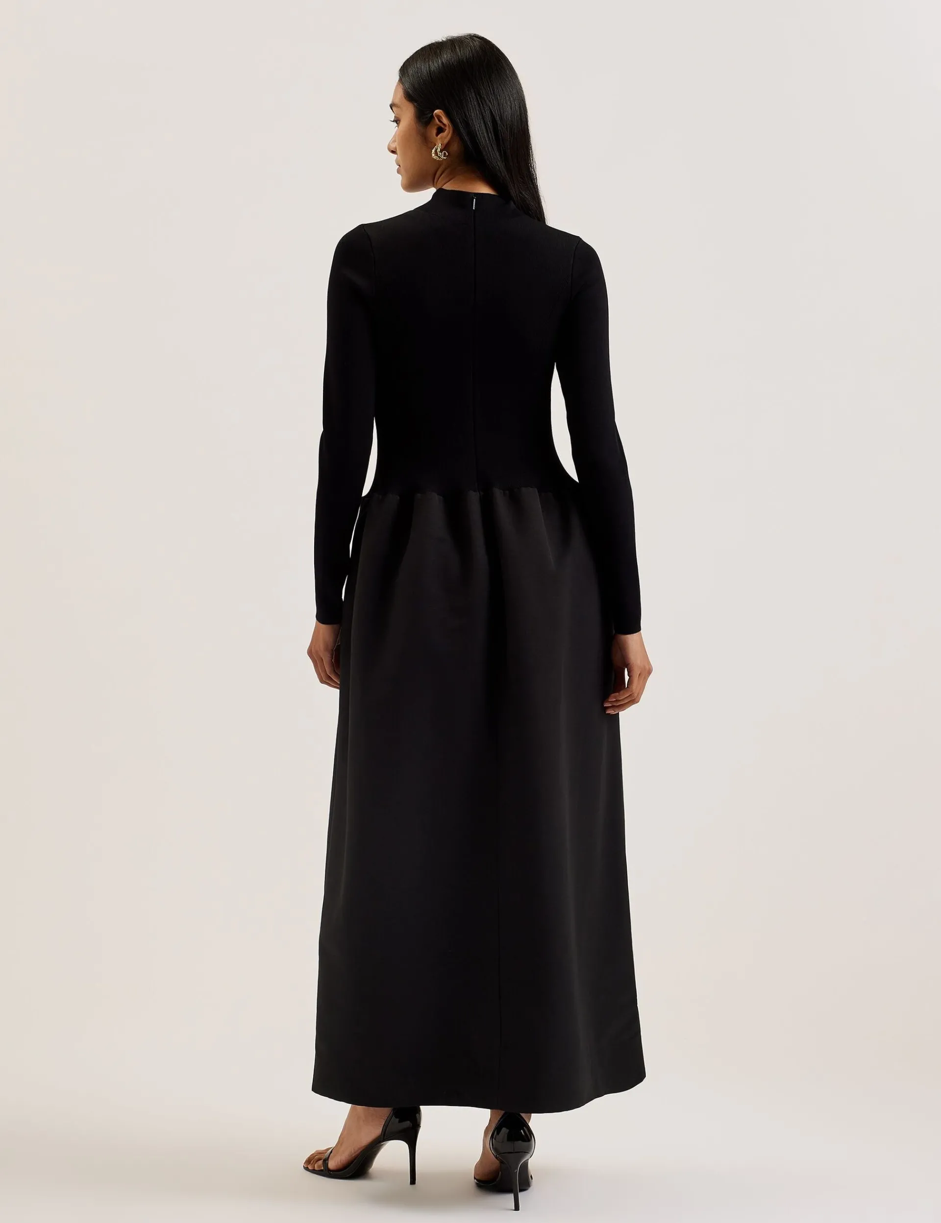 New Lobster Limited Kleider<Strukturiertes Maxikleid mit gestricktem Oberteil