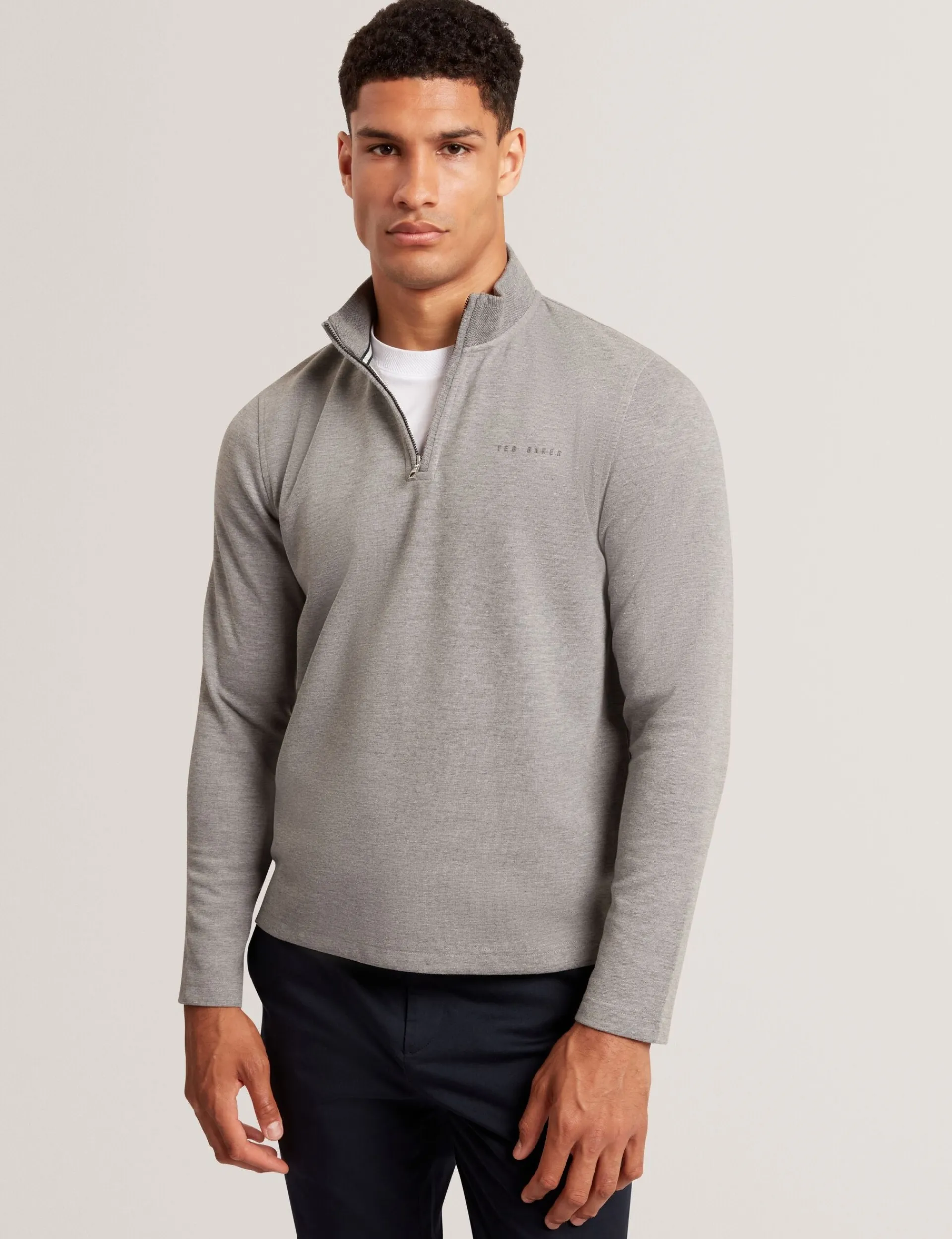 New Lobster Limited Sweatshirts & Kapuzenpullover|Pullover & Strickwaren<Sweatshirt aus Stretch-Baumwolle mit Reißverschlusskragen
