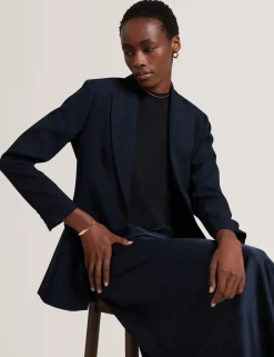 New Lobster Limited Anzüge & Zweiteiler|Mäntel Und Jacken<Taillierter Blazer aus Wollmischgewebe