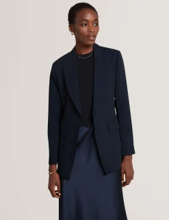 New Lobster Limited Anzüge & Zweiteiler|Mäntel Und Jacken<Taillierter Blazer aus Wollmischgewebe