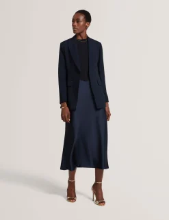 New Lobster Limited Anzüge & Zweiteiler|Mäntel Und Jacken<Taillierter Blazer aus Wollmischgewebe