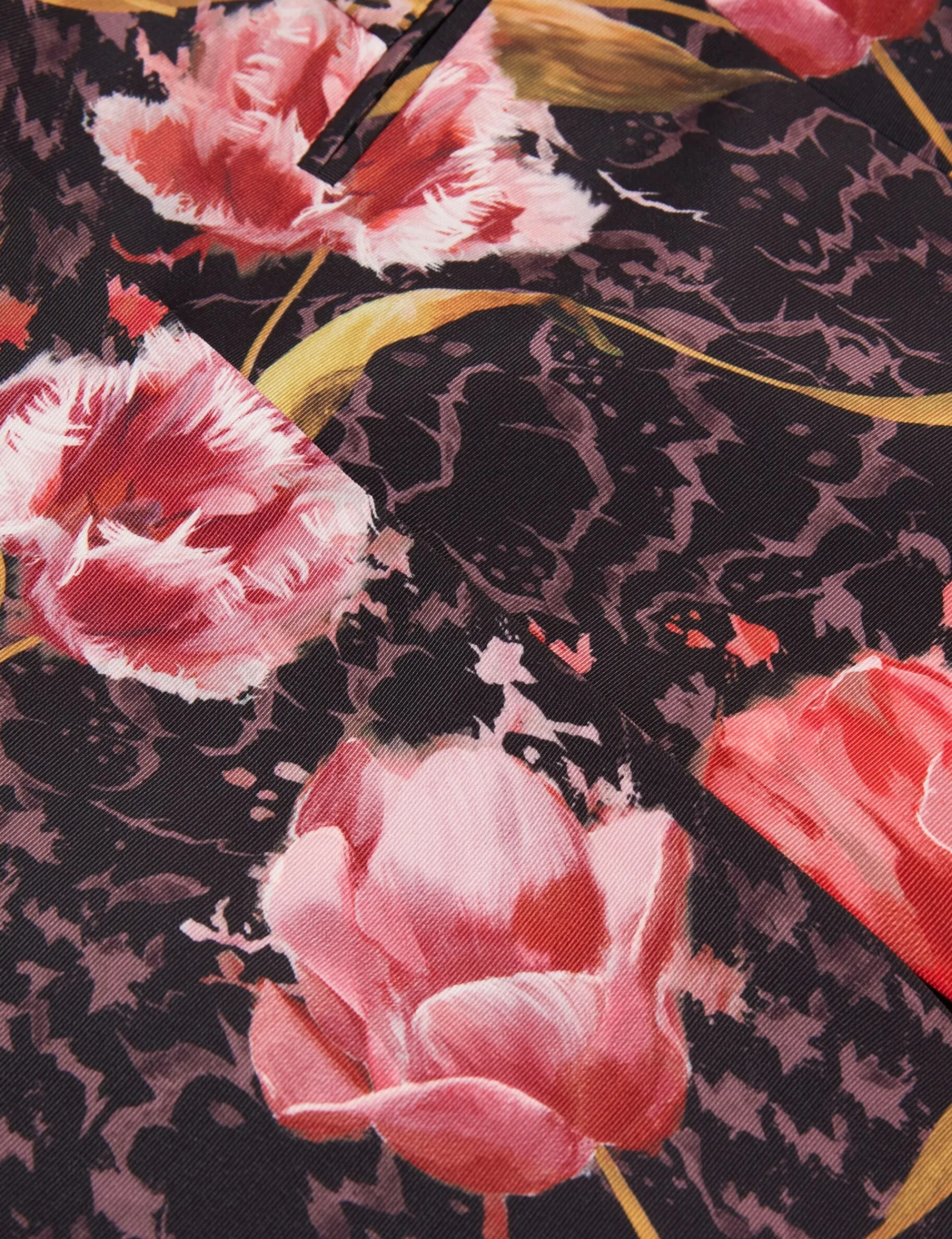 New Lobster Limited Anzüge & Zweiteiler|Neue Frühlingsblumen<Taillierter Blazer mit Rosenmuster und Sanduhrform