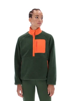 Licensee Batra Group Sportbekleidung<Thermojacke aus Borg-Fleece mit hohem Kragen zum Überziehen
