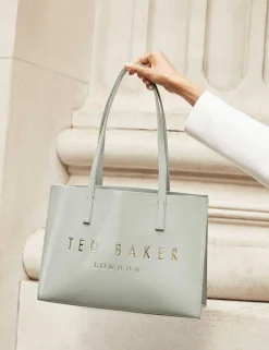 New Lobster Limited Tragetaschen|Icon & Signature Taschen<Tragetasche aus geknittertem PU in länglicher Icon-Form