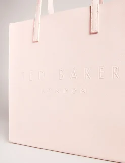 New Lobster Limited Tragetaschen|Icon & Signature Taschen<Tragetasche mit ikonischem Muster aus Kunstleder mit Kreuzschraffur