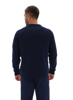 Licensee Batra Group Sportbekleidung<Trainings-Sweatshirt mit geprägtem Logo und Rundhalsausschnitt