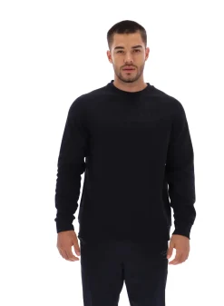 Licensee Batra Group Sportbekleidung<Trainings-Sweatshirt mit geprägtem Logo und Rundhalsausschnitt