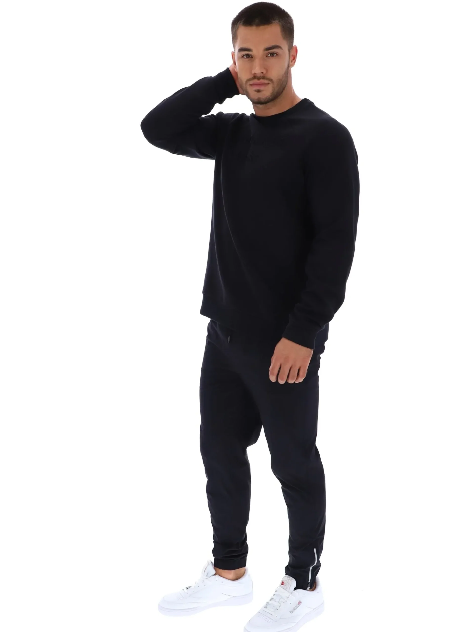 Licensee Batra Group Sportbekleidung<Trainings-Sweatshirt mit geprägtem Logo und Rundhalsausschnitt