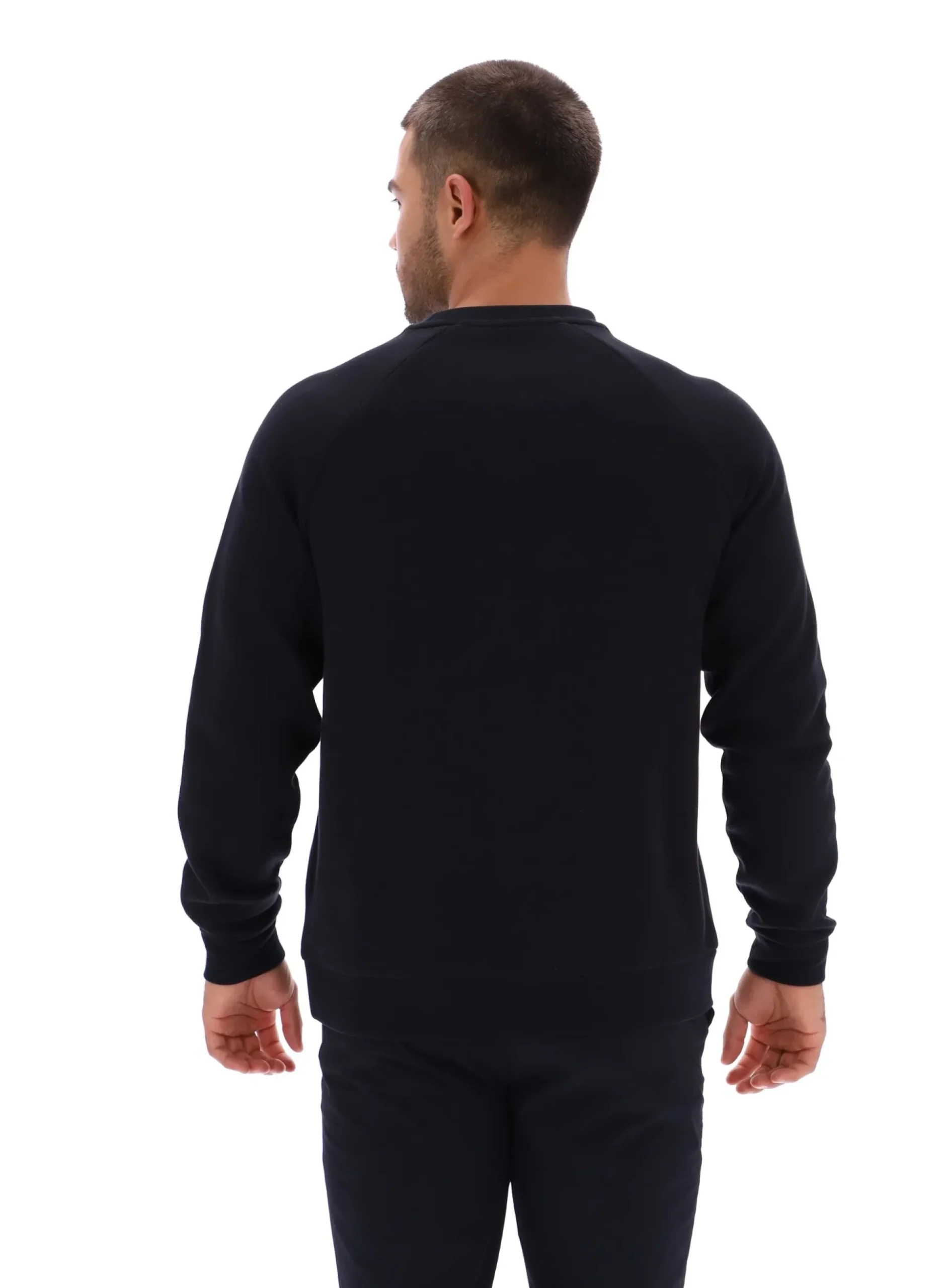 Licensee Batra Group Sportbekleidung<Trainings-Sweatshirt mit geprägtem Logo und Rundhalsausschnitt