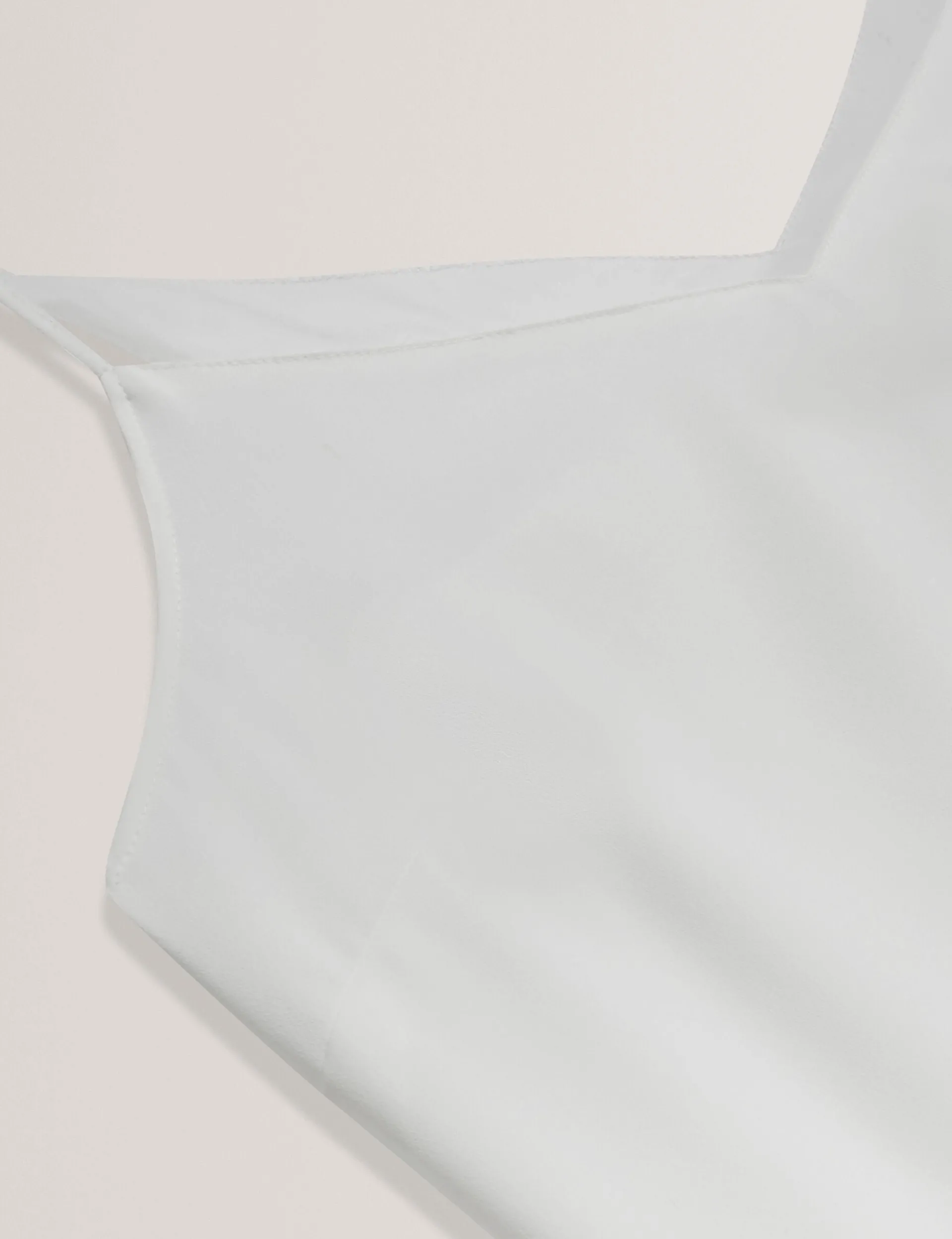 New Lobster Limited Festliche Kleidung|Oberteile & Blusen<Trägertop mit Chiffondetails und V-Ausschnitt