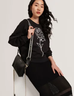 New Lobster Limited Umhängetaschen<Umhängetasche aus Leder mit Gurtband