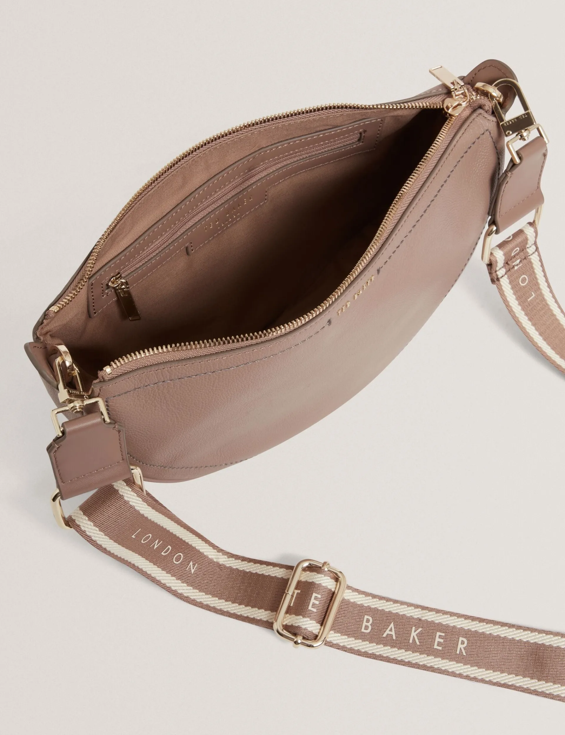 New Lobster Limited Umhängetaschen<Umhängetasche aus Leder mit Gurtband
