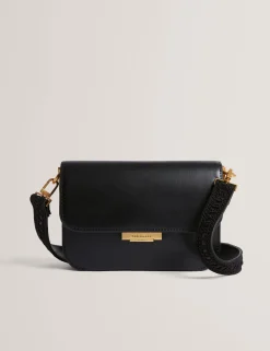 New Lobster Limited Umhängetaschen<Umhängetasche aus Leder mit Schlossdetails