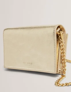 Damen New Lobster Limited Umhängetaschen|Die Hochzeitsredaktion<Umhängetasche aus metallisch glänzendem Kunstleder