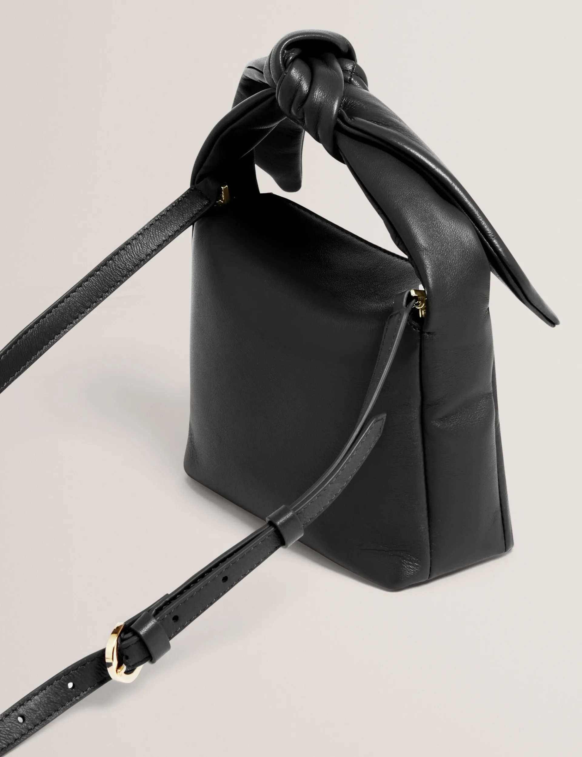 New Lobster Limited Umhängetaschen|Festliche Kleidung<Umhängetasche aus weichem Leder mit Schleife und Knoten