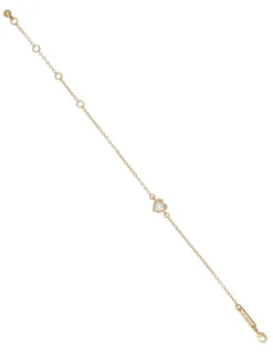 Damen Licensee Simon Harrison Damenschmuck|Sämtliches Zubehör<Verstellbares Armband mit Kristallherz