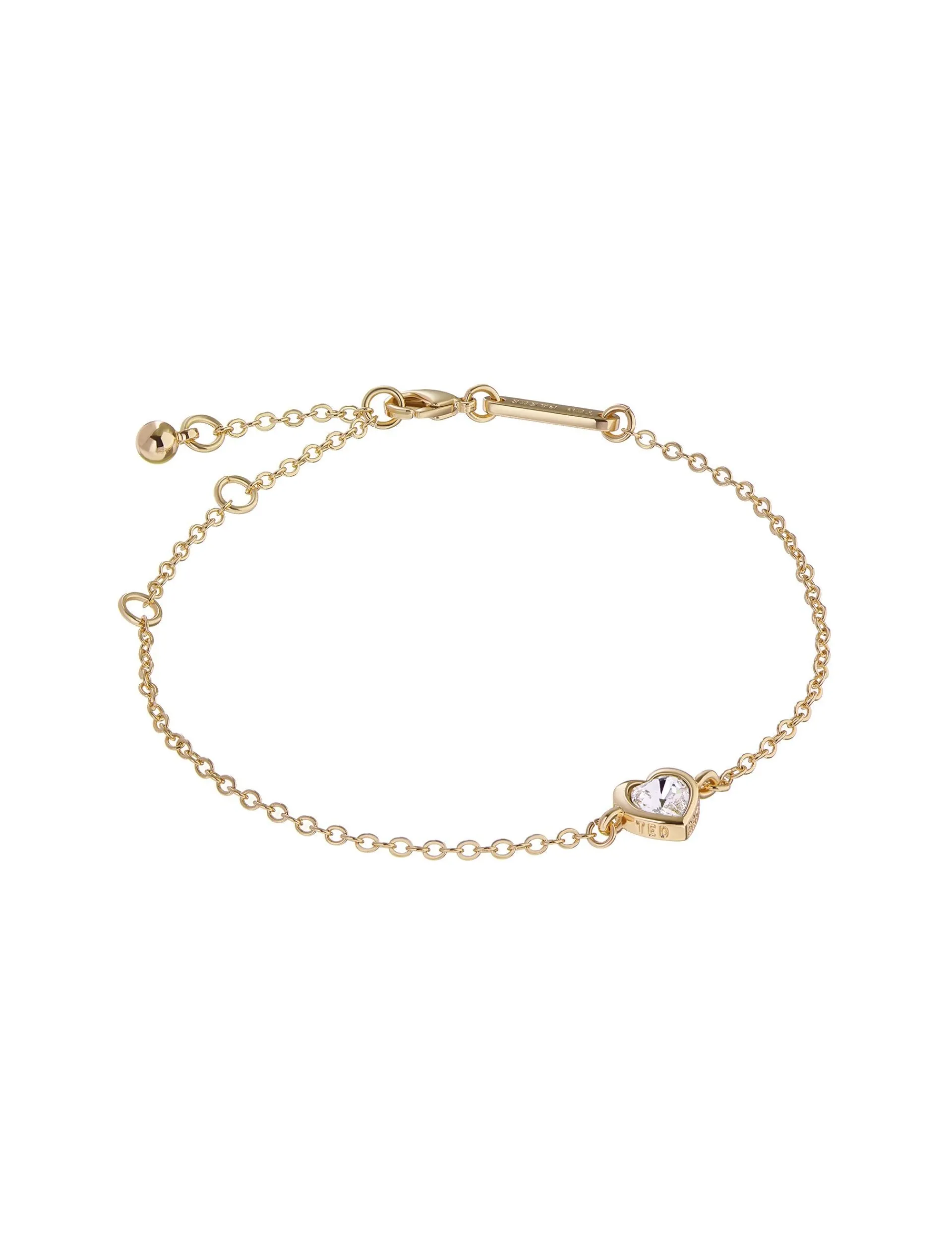 Damen Licensee Simon Harrison Damenschmuck|Sämtliches Zubehör<Verstellbares Armband mit Kristallherz