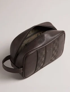 New Lobster Limited Sämtliches Zubehör|Der Weihnachtsladen<Waschtasche aus Kunstleder mit Karomuster
