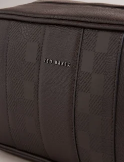 New Lobster Limited Sämtliches Zubehör|Der Weihnachtsladen<Waschtasche aus Kunstleder mit Karomuster
