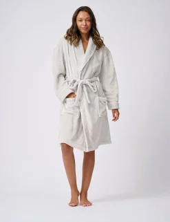 Licensee Pie 2 Brands Nachtwäsche & Dessous|Nachtwäsche & Dessous<Weiches Fleece-Gürtelkleidchen