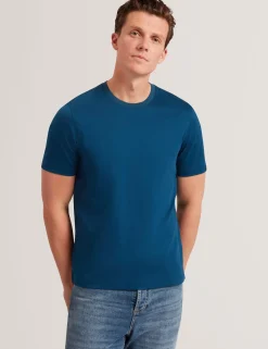 New Lobster Limited Der Weihnachtsladen|Breezy Blues Bearbeiten<Weiches T-Shirt mit Rundhalsausschnitt