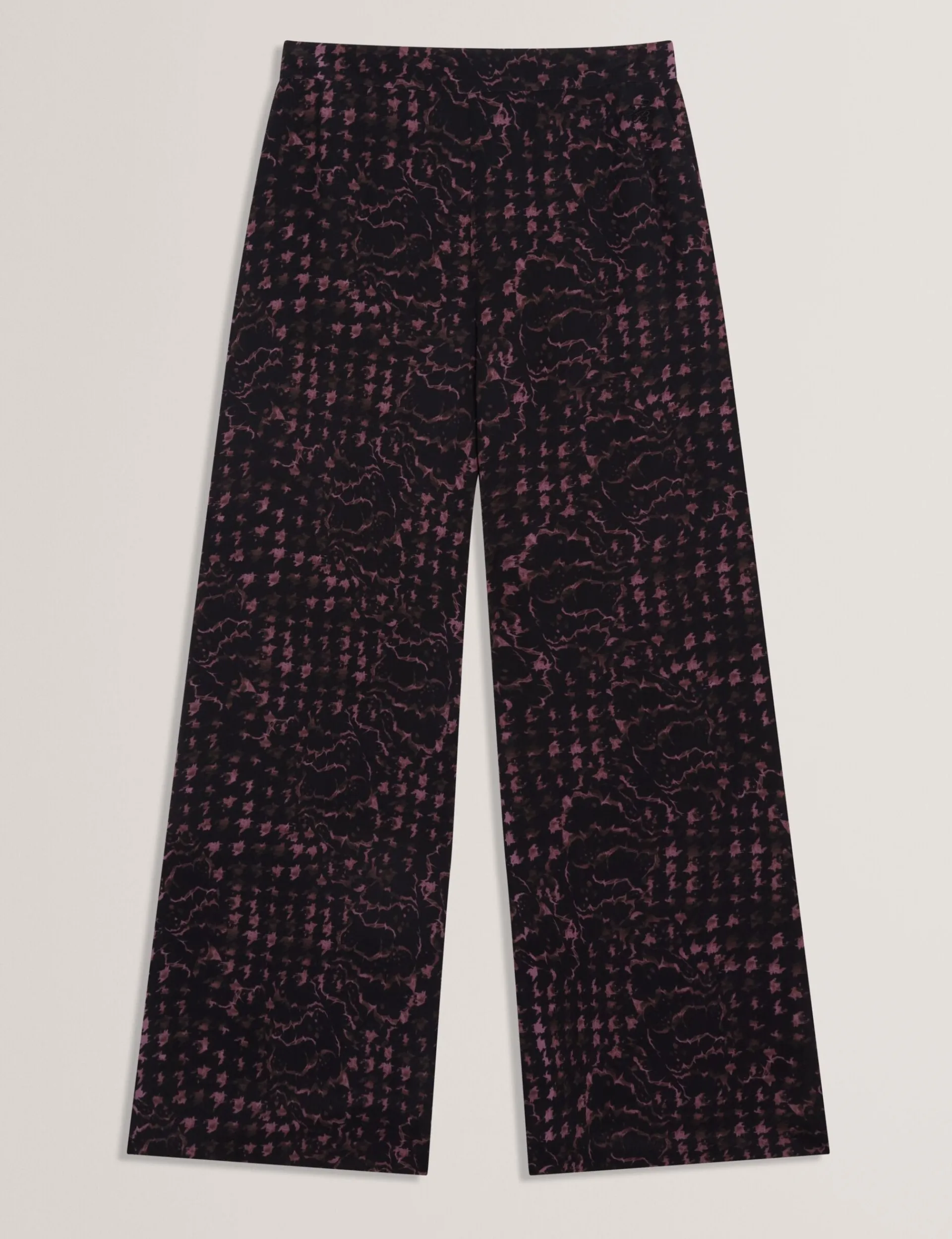 New Lobster Limited Hosen & Shorts|Neue Frühlingsblumen<Weite Hose mit Blumen-Karomuster