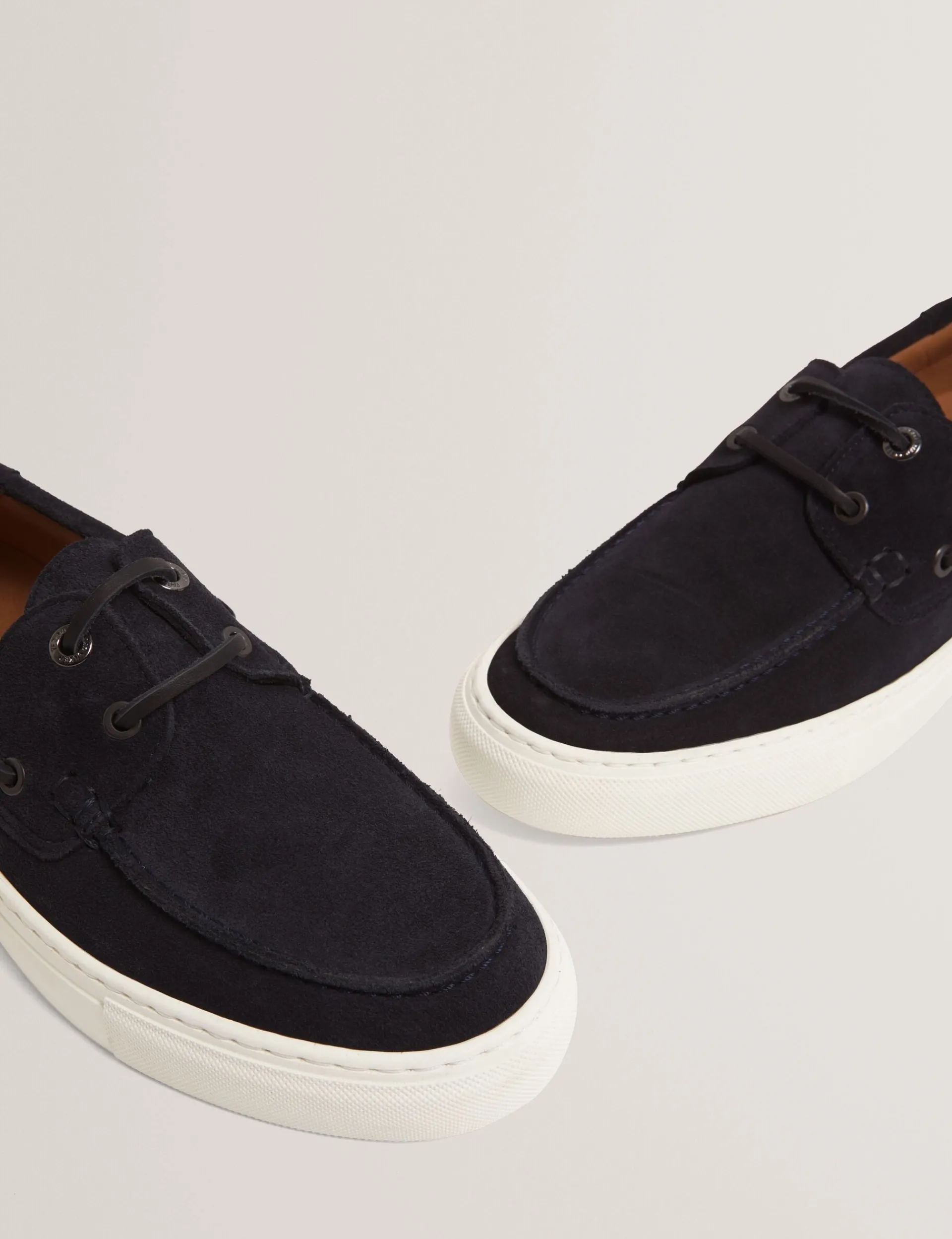 New Lobster Limited Intelligente Schuhe|Breezy Blues Bearbeiten<Wildleder-Bootsschuhe mit Cupsohle