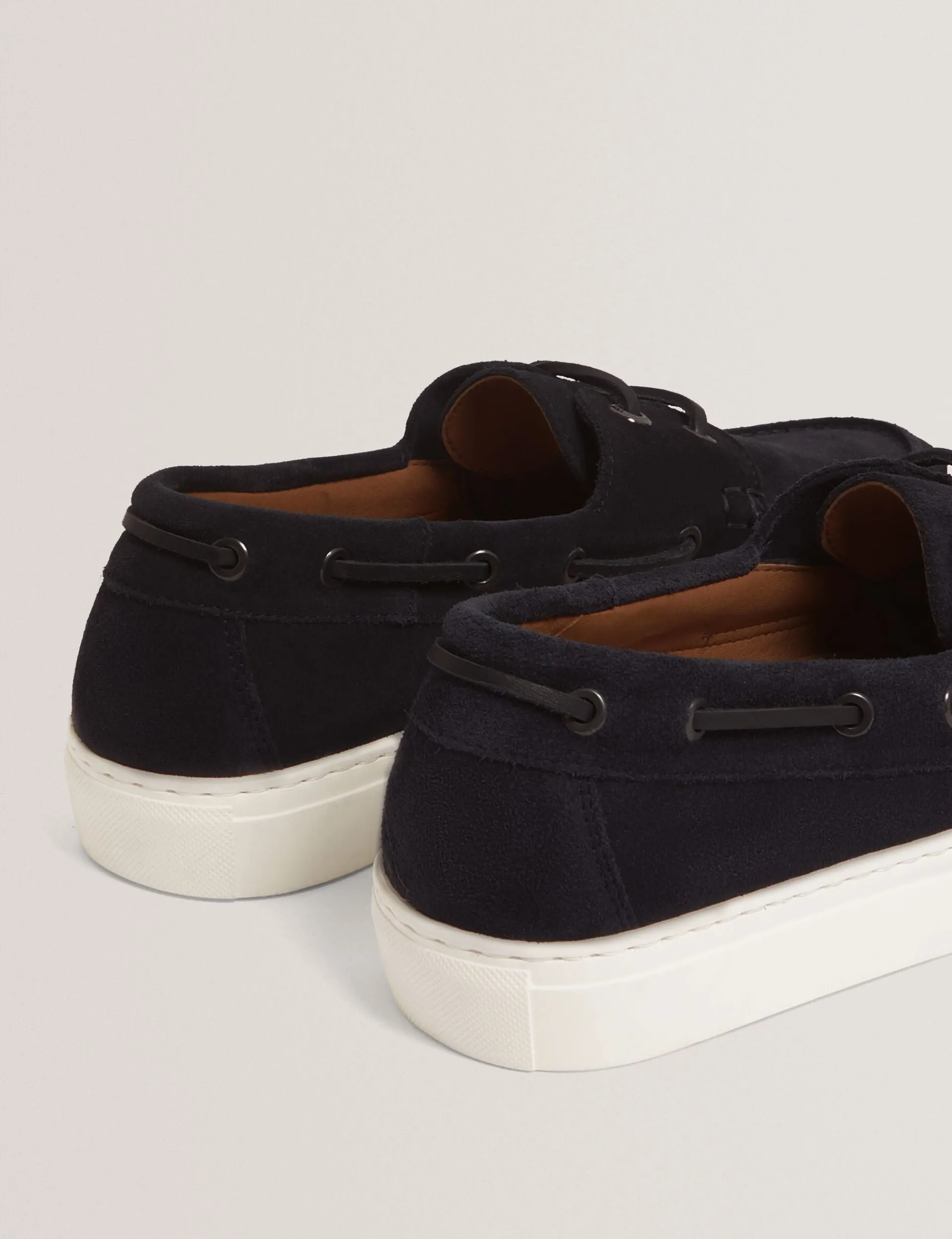 New Lobster Limited Intelligente Schuhe|Breezy Blues Bearbeiten<Wildleder-Bootsschuhe mit Cupsohle