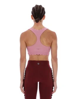 Licensee Batra Group Sportbekleidung<Yoga-BH mit Wellenkante und Racerback-Ausschnitt