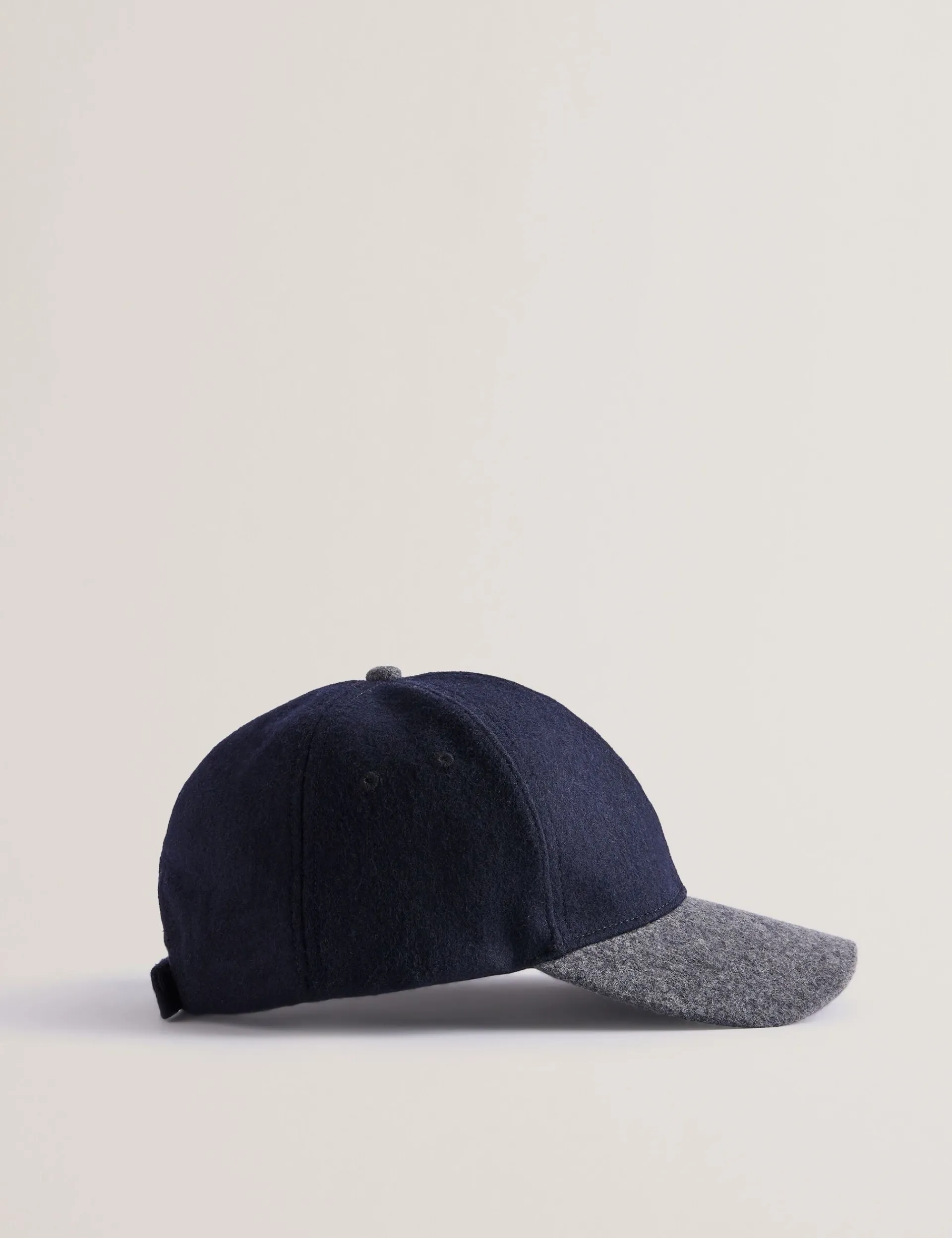 New Lobster Limited Hüte, Handschuhe & Schals|Breezy Blues Bearbeiten<Zweifarbige Baseballkappe aus Wollmischgewebe
